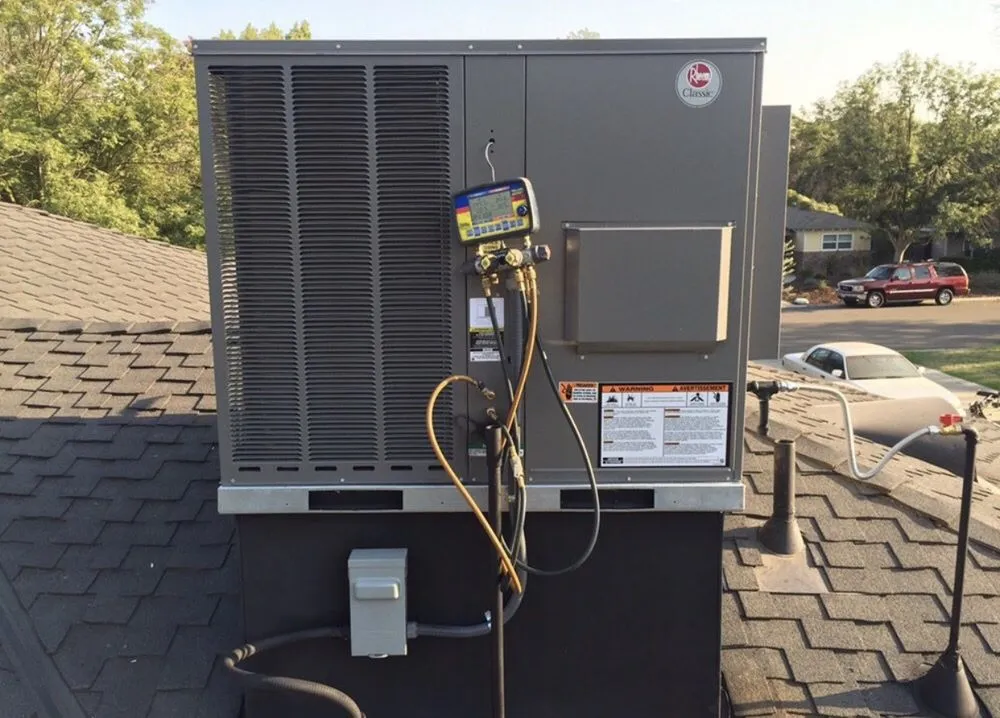 Slide of Placido's Heating and Air