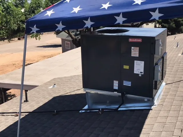 Slide of Placido's Heating and Air