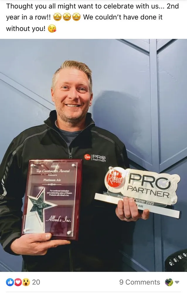 Slide of Platinum Air