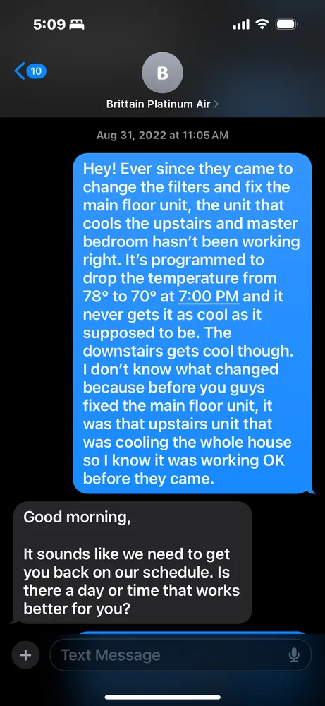 Slide of Platinum Air