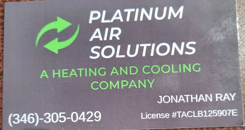 Slide of Platinum Air Solutions