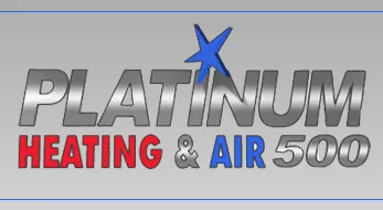 Platinum Heating & Air 500 Logo