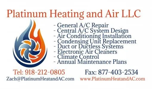 Slide of Platinum Heating and Air