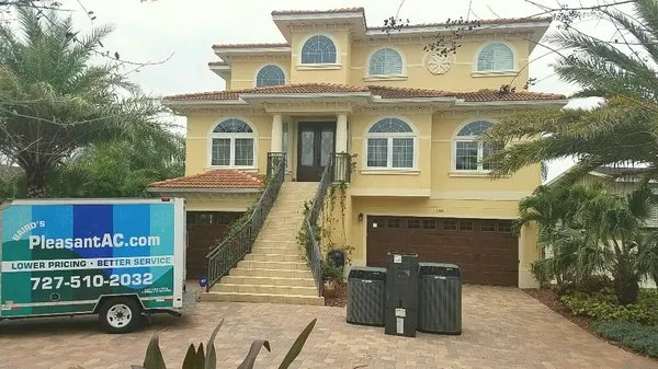 Pleasant Air Conditioning Services Logo