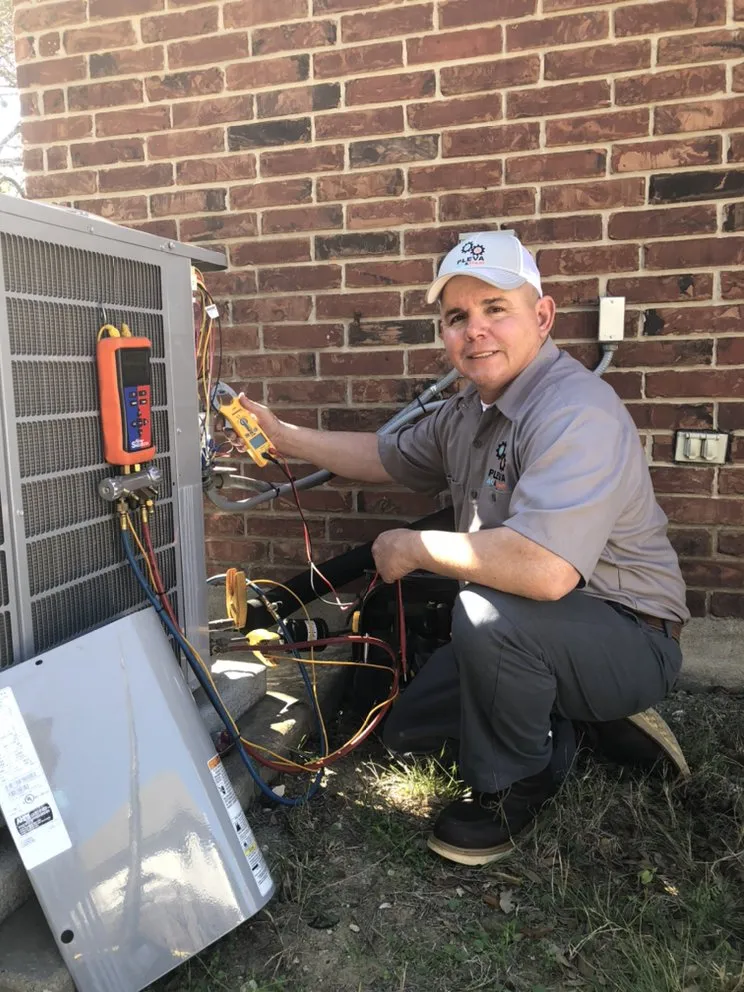 Slide of Pleva AC & Heat