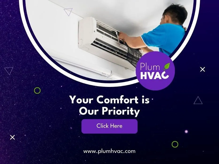 Slide of Plum HVAC