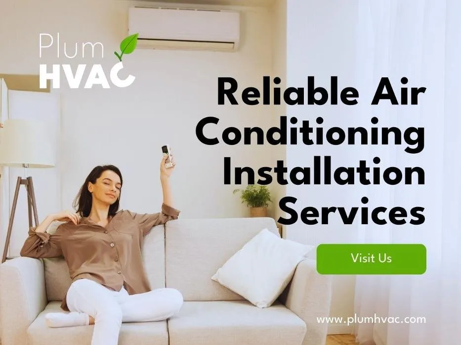Slide of Plum HVAC