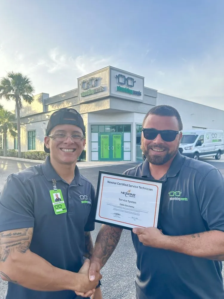 Slide of Plumbing & Cooling Nerds