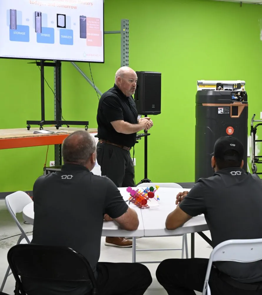 Slide of Plumbing & Cooling Nerds