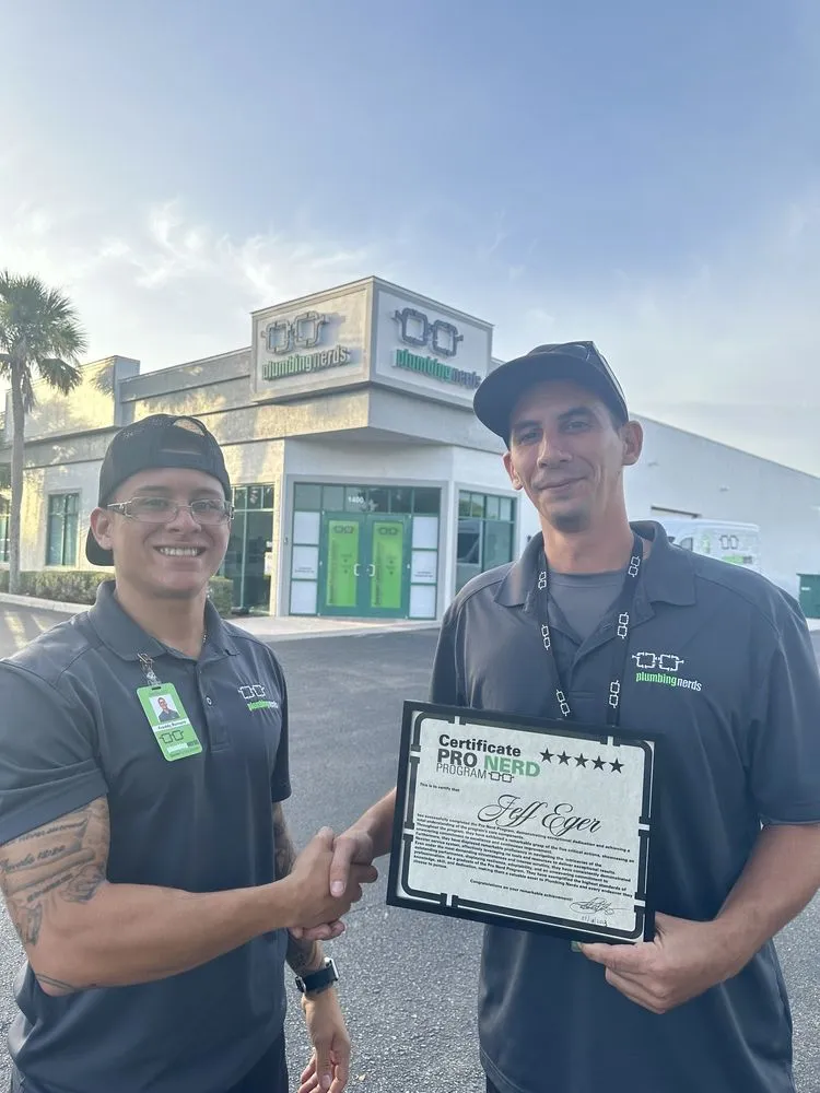 Slide of Plumbing & Cooling Nerds