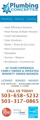 Plumbing Concepts Logo