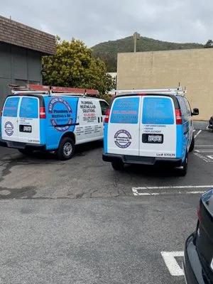 Plumbing Heating & Air Solutions Logo