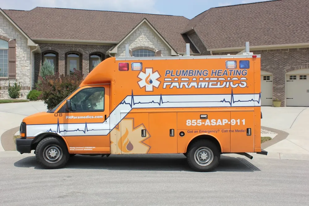 Slide of Plumbing Heating Paramedics