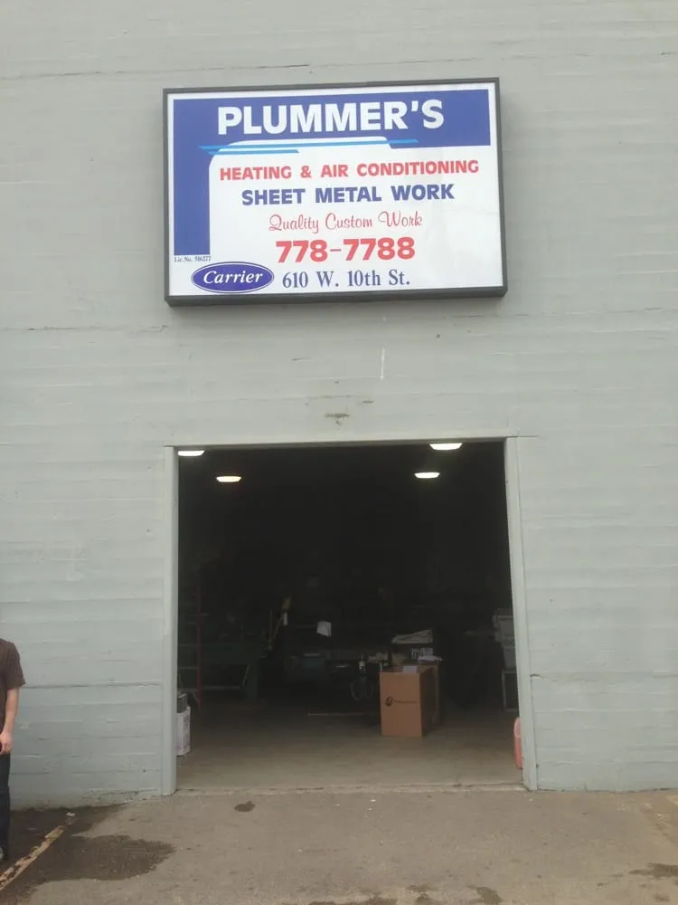 Slide of Plummer's Heating Sheet Metal & Air Conditioning