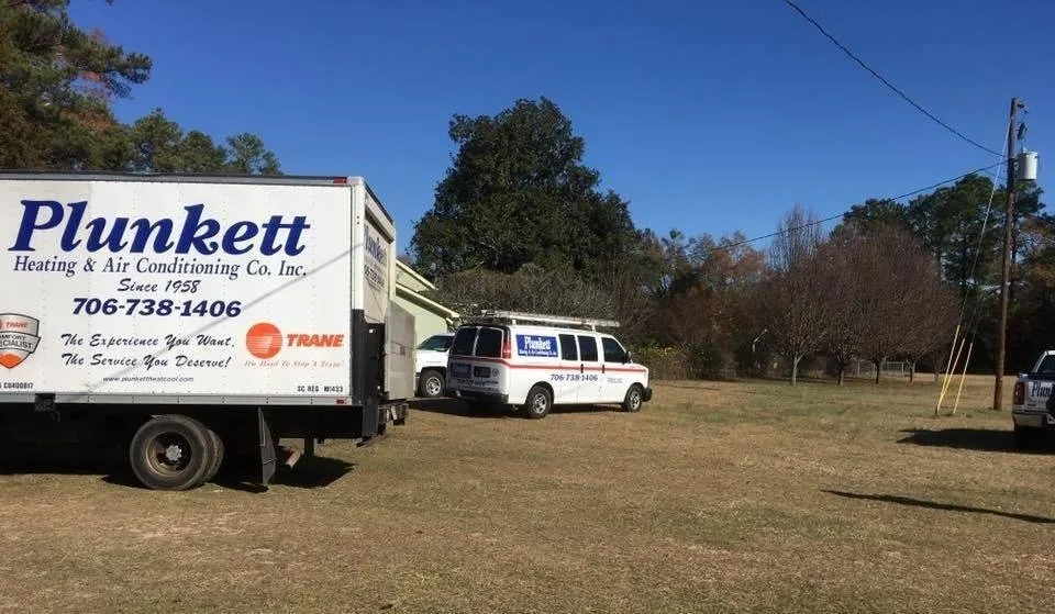 Slide of Plunkett Heating & Air