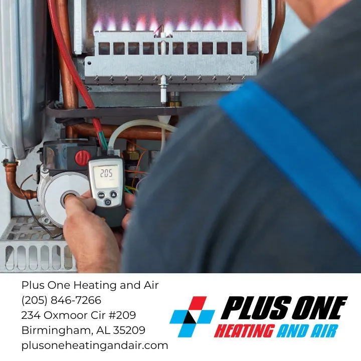 Slide of Plus One Heating and Air