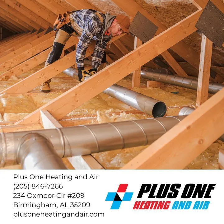 Slide of Plus One Heating and Air