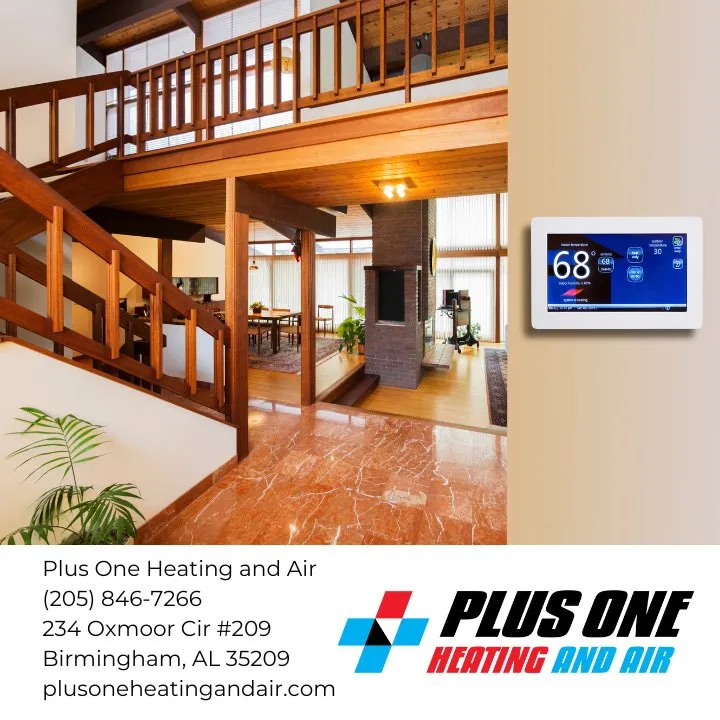 Slide of Plus One Heating and Air