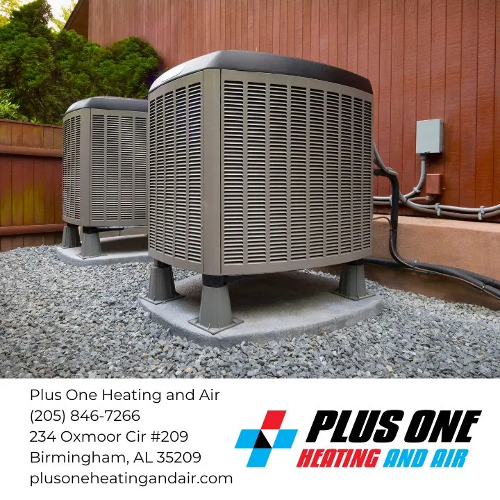 Slide of Plus One Heating and Air