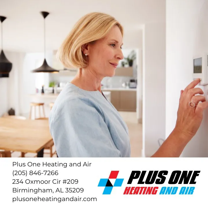 Slide of Plus One Heating and Air