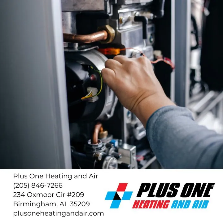 Slide of Plus One Heating and Air