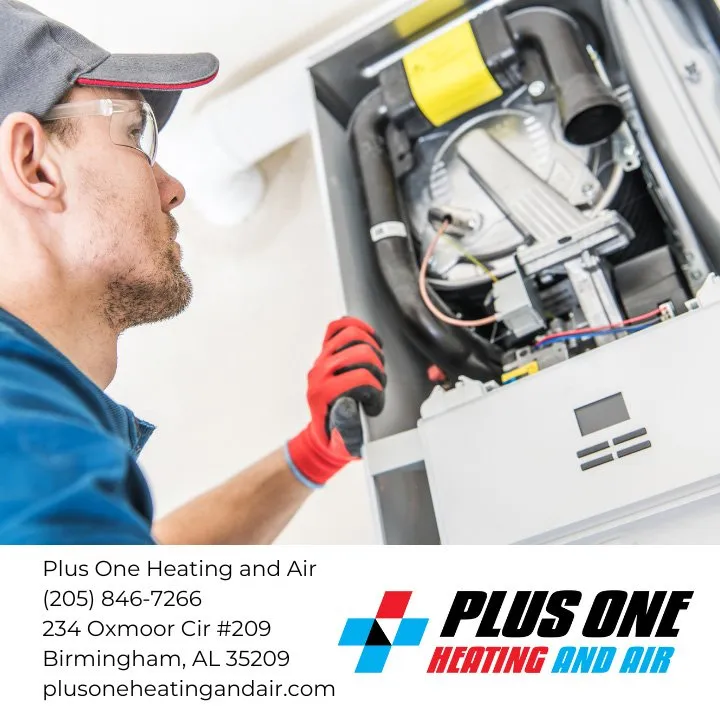 Slide of Plus One Heating and Air