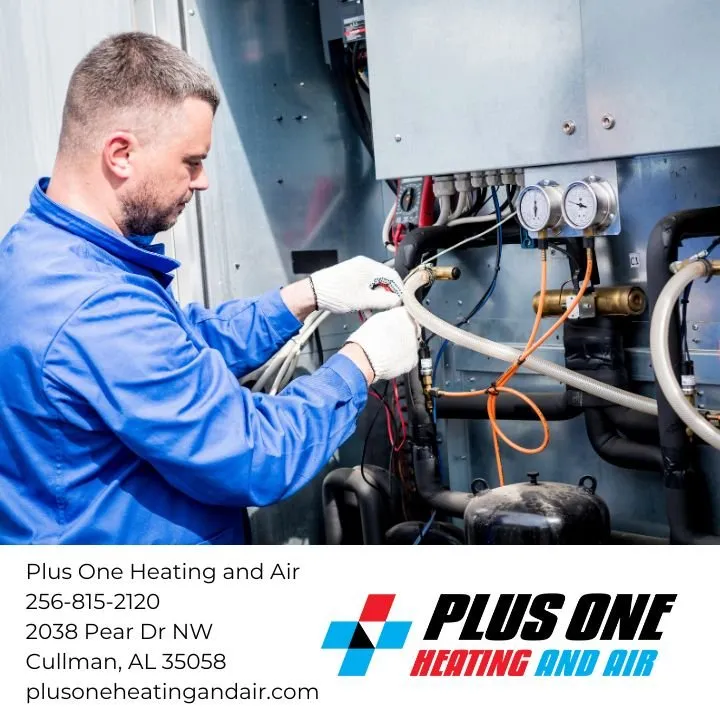 Slide of Plus One Heating and Air