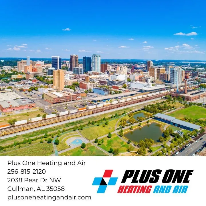 Slide of Plus One Heating and Air