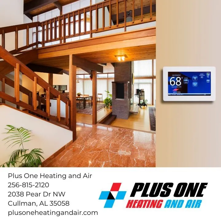 Slide of Plus One Heating and Air