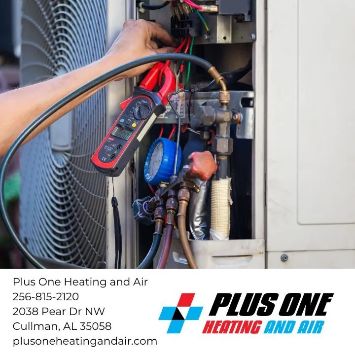 Slide of Plus One Heating and Air