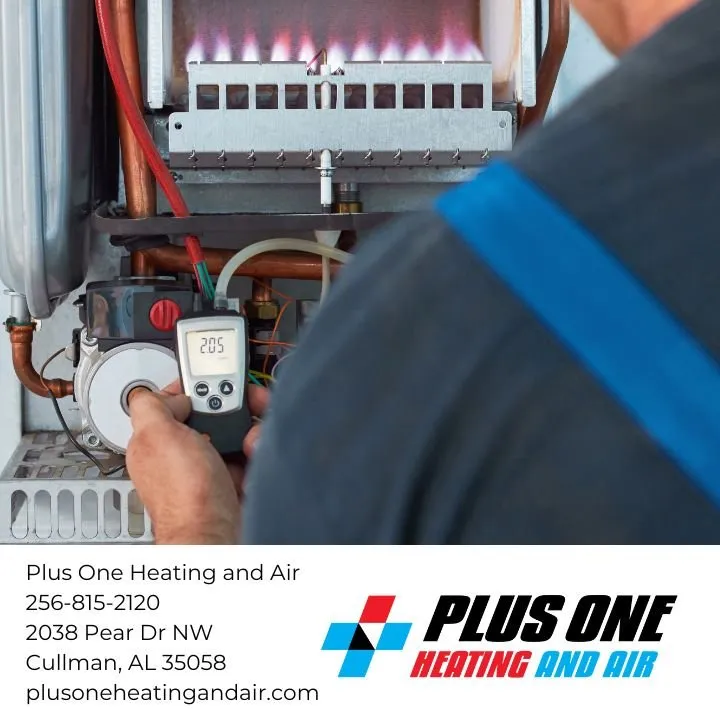 Slide of Plus One Heating and Air