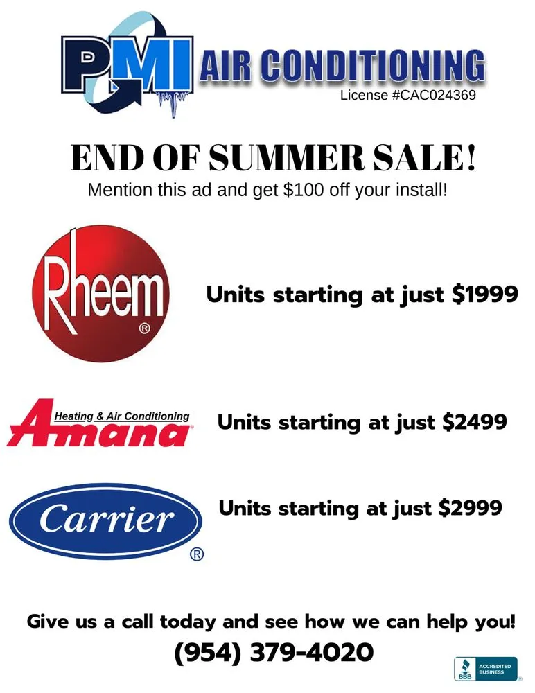 Slide of PMI Air Conditioning