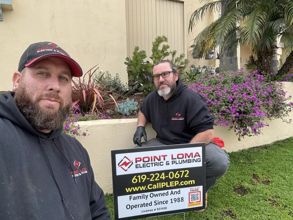 Slide of Point Loma Electric, Plumbing, Heating & Air