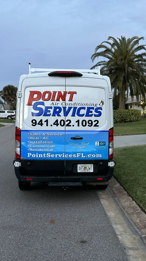 Slide of Point Services Air Conditioning