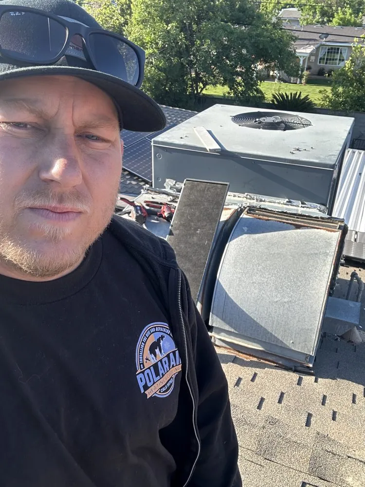 Slide of Polar Air Heating and Cooling