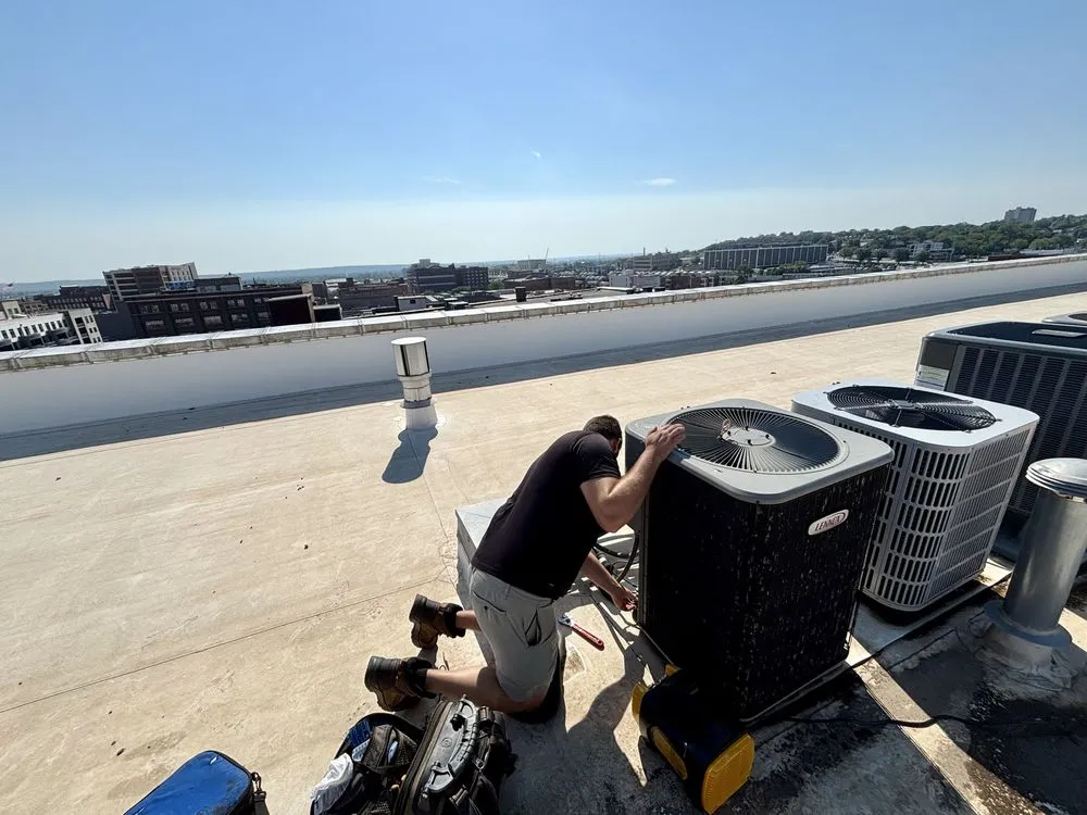 Slide of Polar Air Heating and Cooling