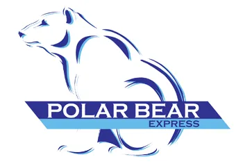 Slide of Polar Bear Express