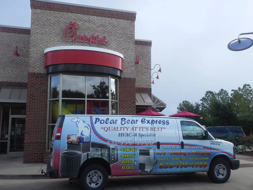 Slide of Polar Bear Express