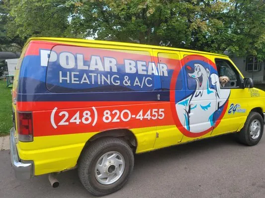 Polar Bear Heating & AC Logo