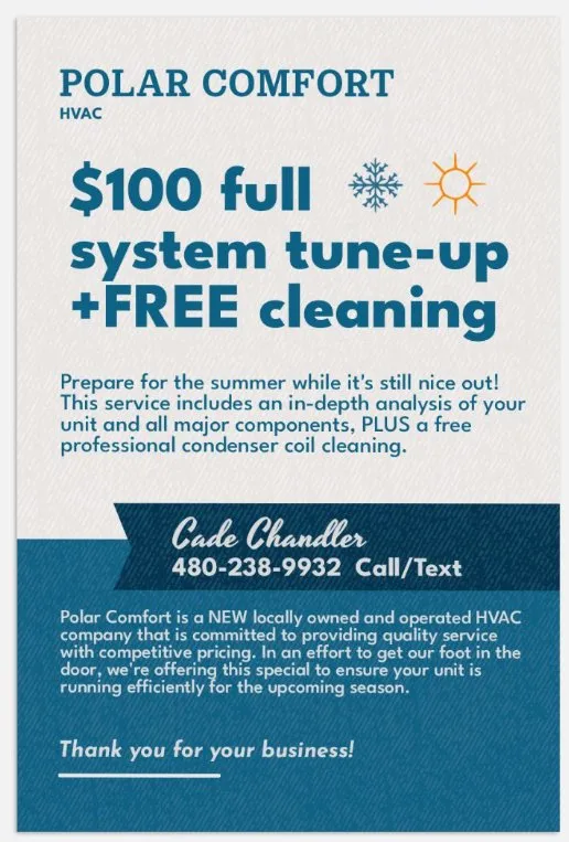 Slide of Polar Comfort HVAC