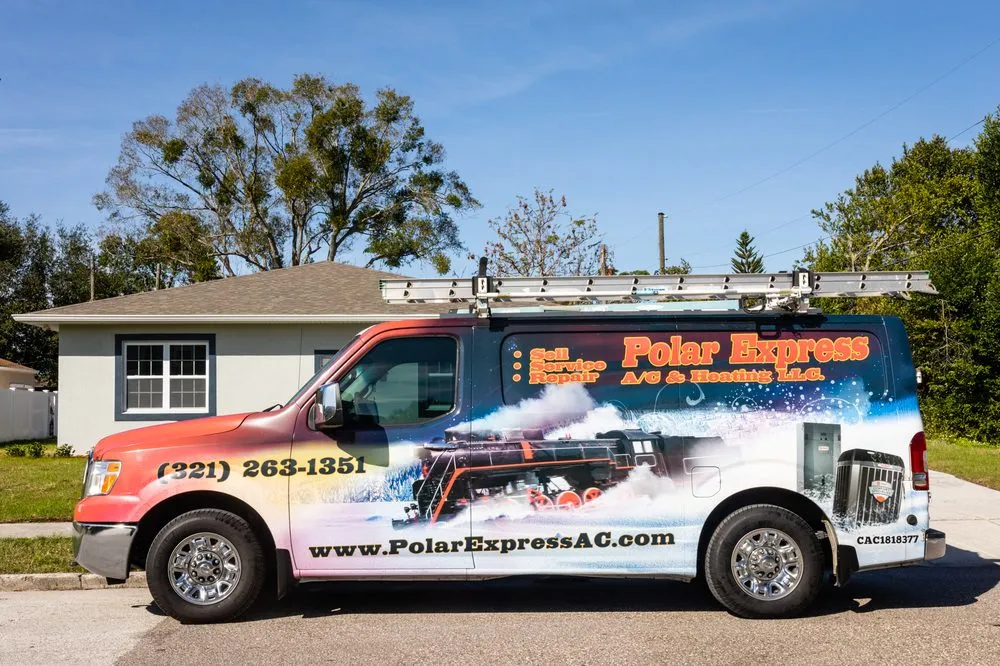 Slide of Polar Express Air Conditioning & Heating