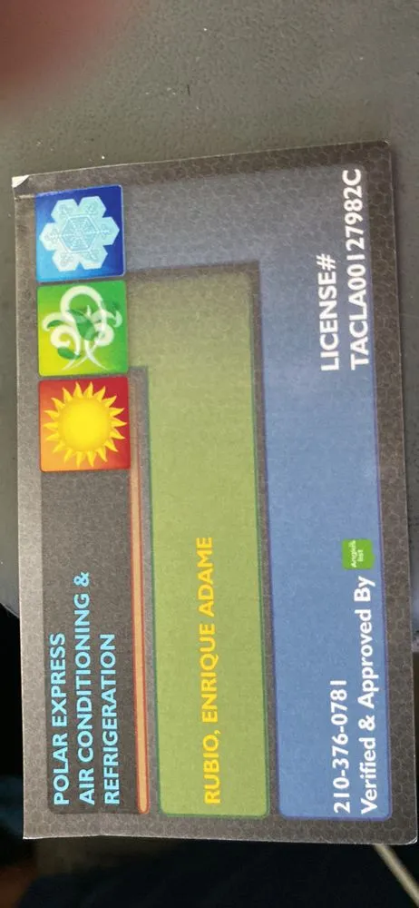 Slide of Polar Express Air Conditioning And Refrigeration