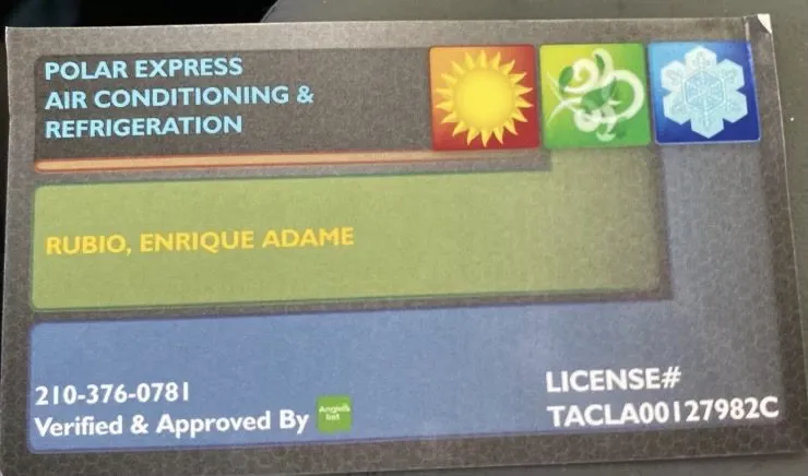 Slide of Polar Express Air Conditioning And Refrigeration