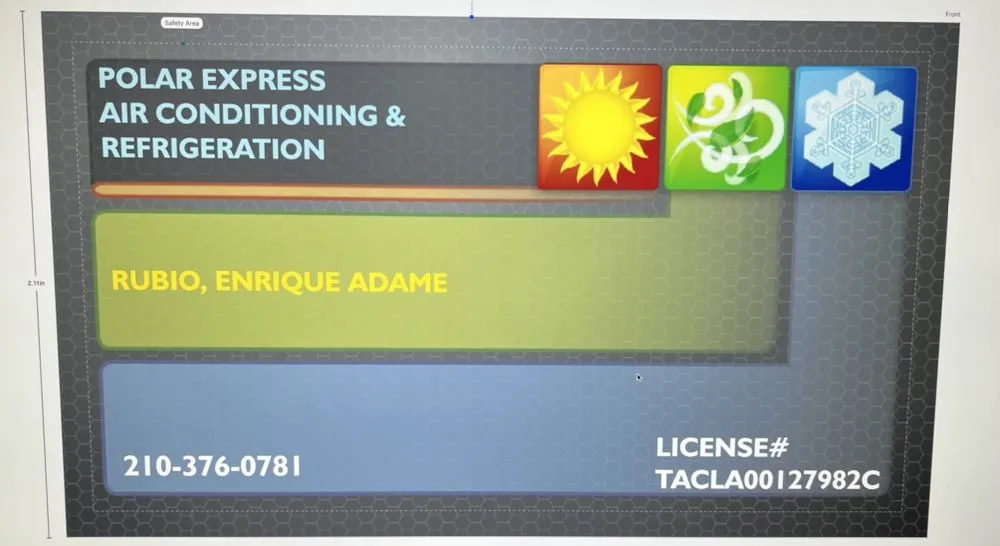 Slide of Polar Express Air Conditioning And Refrigeration