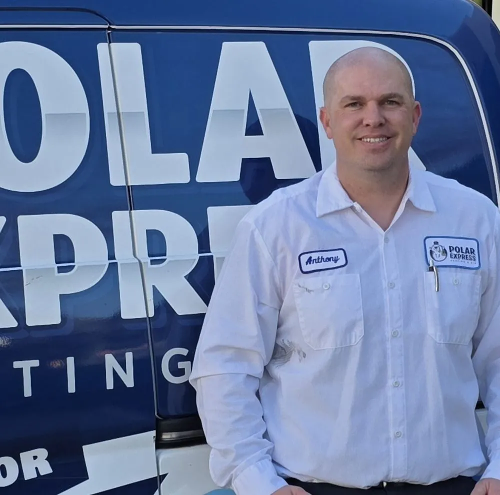 Slide of Polar Express Heating and Air Conditioning