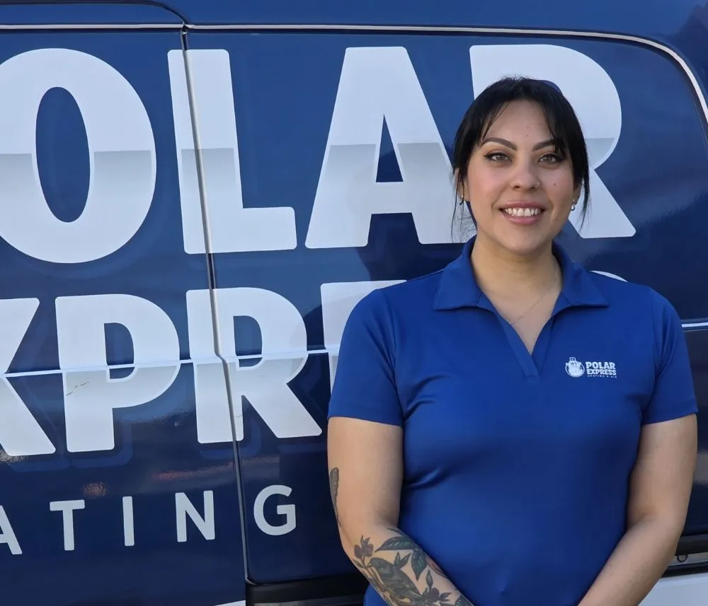 Slide of Polar Express Heating and Air Conditioning