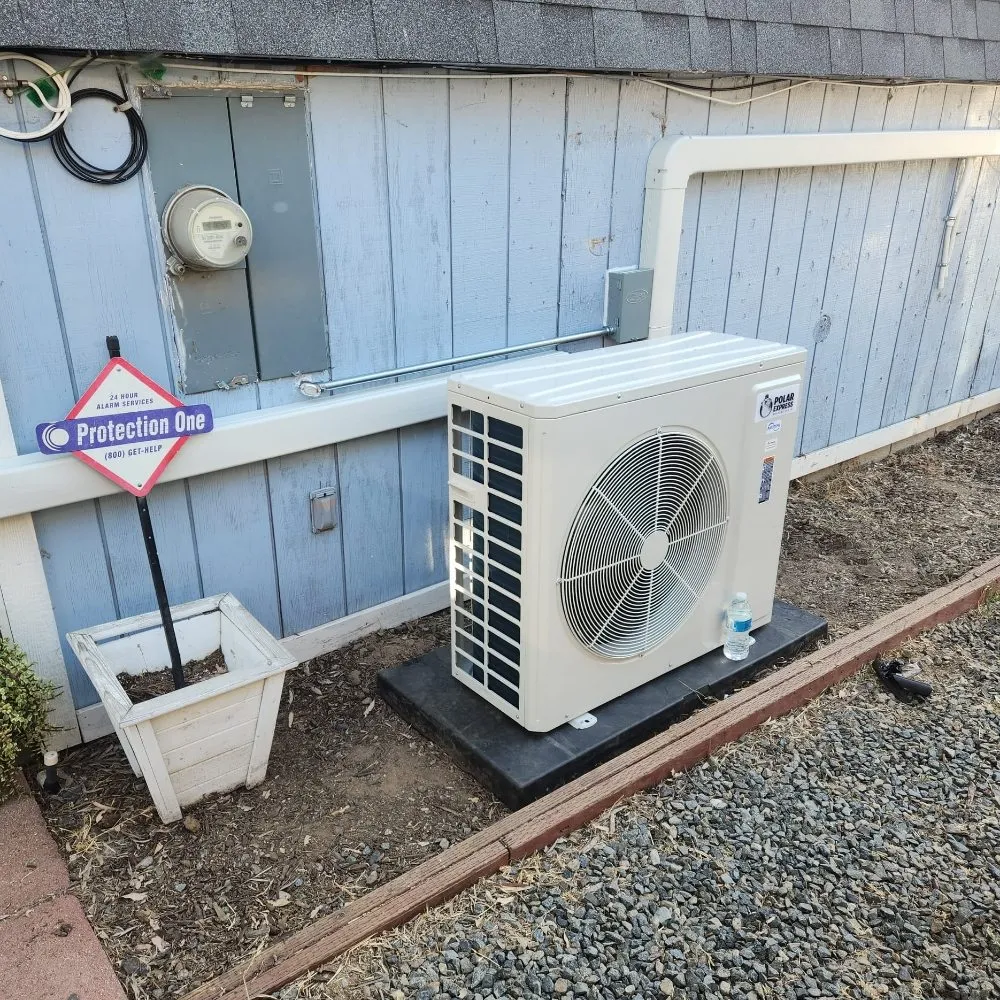 Slide of Polar Express Heating and Air Conditioning