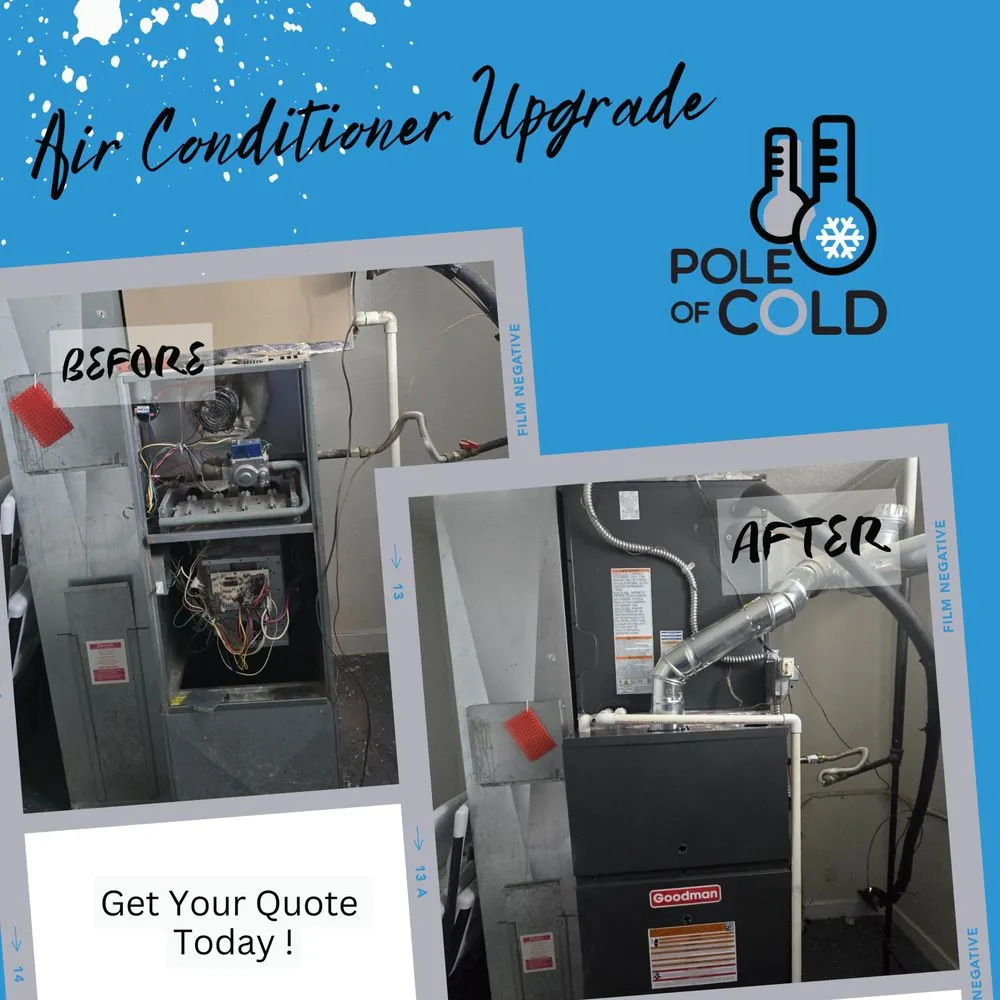 Slide of Pole of Cold Mechanical