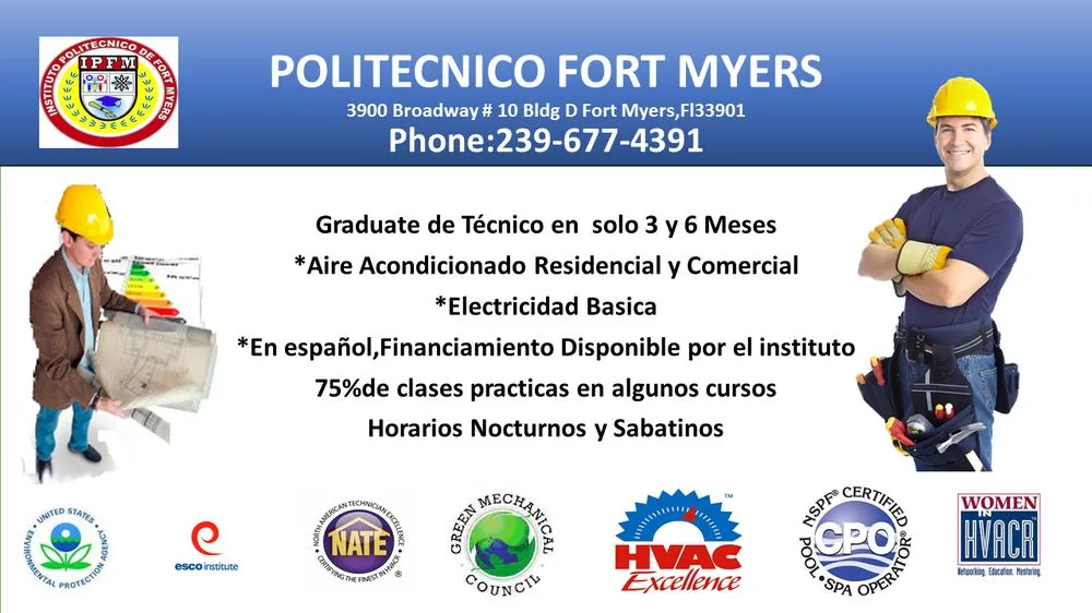 Slide of Politecnico Fort Myers