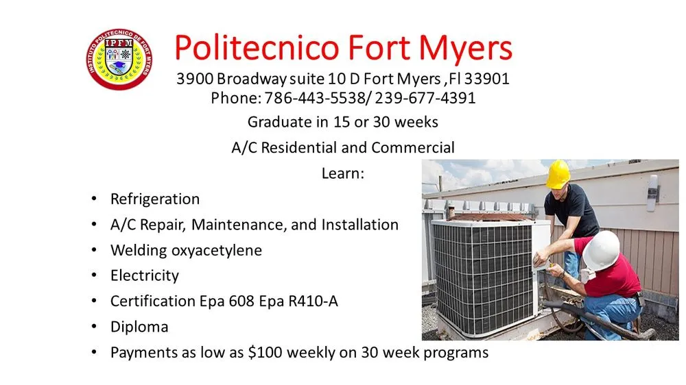 Slide of Politecnico Fort Myers